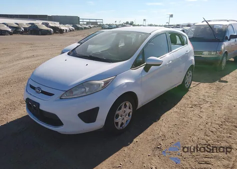 2012 Ford Fiesta Se из США, поврежденный, VIN 3FADP4EJ3CM182970